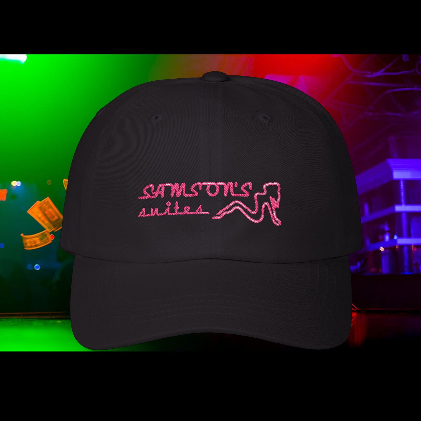 Samson's Suite Embroidered Dad Hat