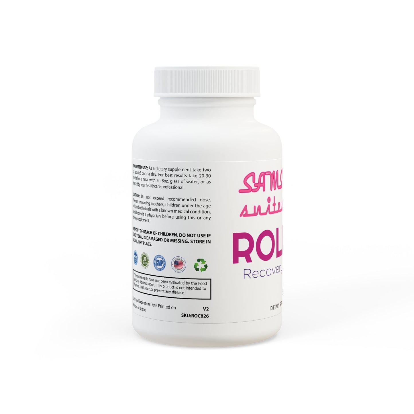 Samson's Suite 'ROLL OFF' Recovery 5-HTP Supplement (60 Capsules)