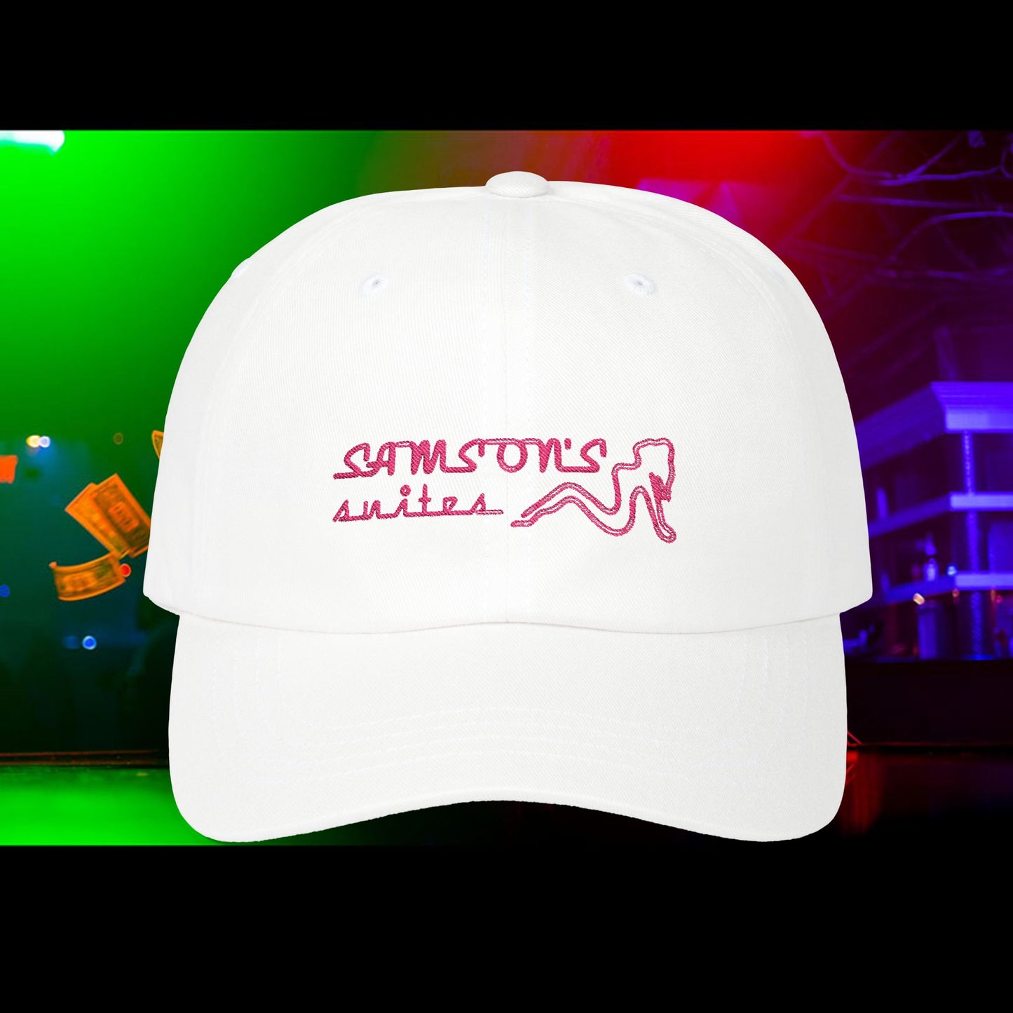 Samson's Suite Embroidered Dad Hat