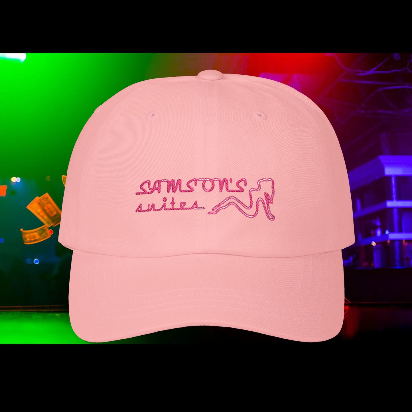 Samson's Suite Embroidered Dad Hat